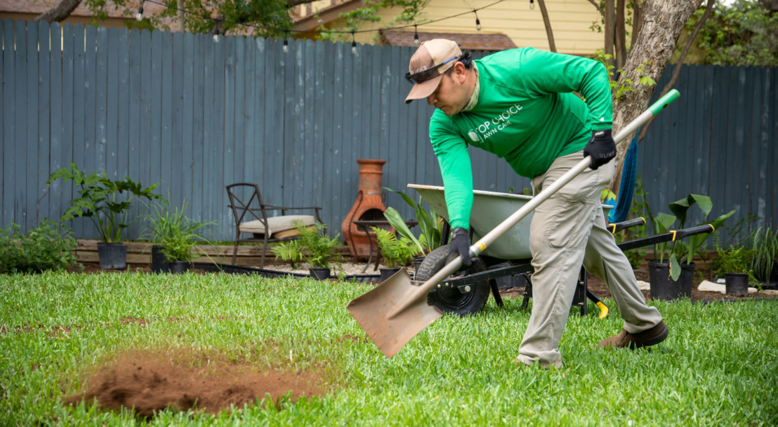 Top Dressing with Compost | Top Choice Lawn Care